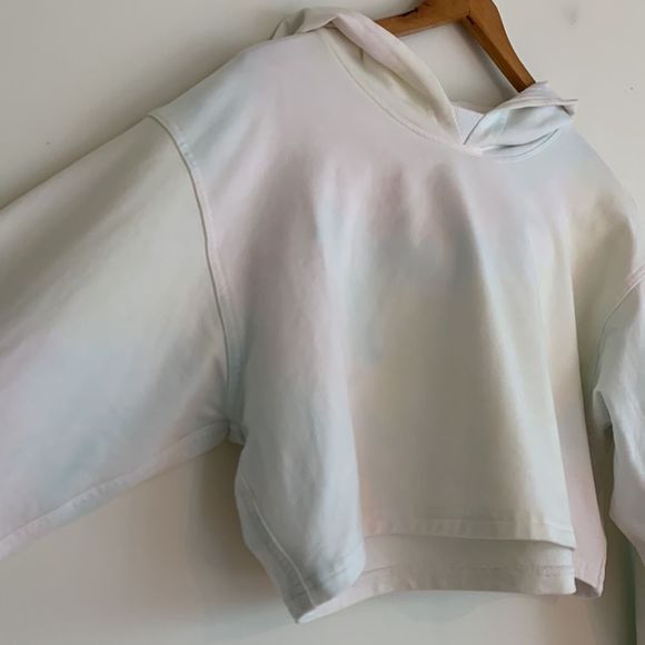 lululemon LA All Yours Cropped Hoodie Cotton Candy Sz10 - Picture 5 of 11